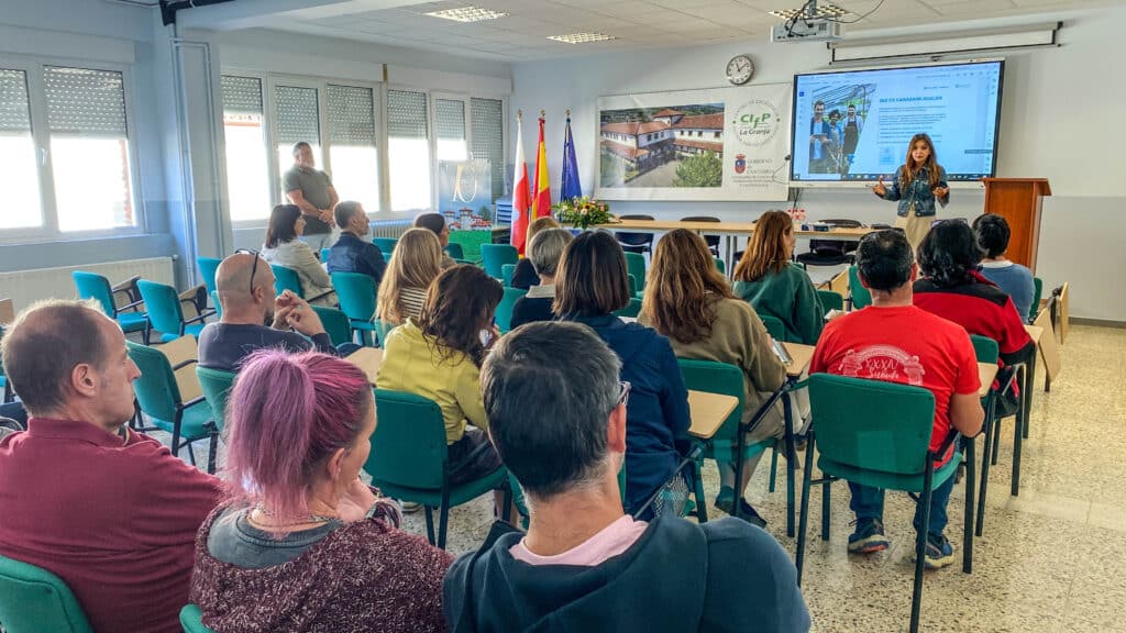 Presentación de Dualiza en el CIFP La Granja